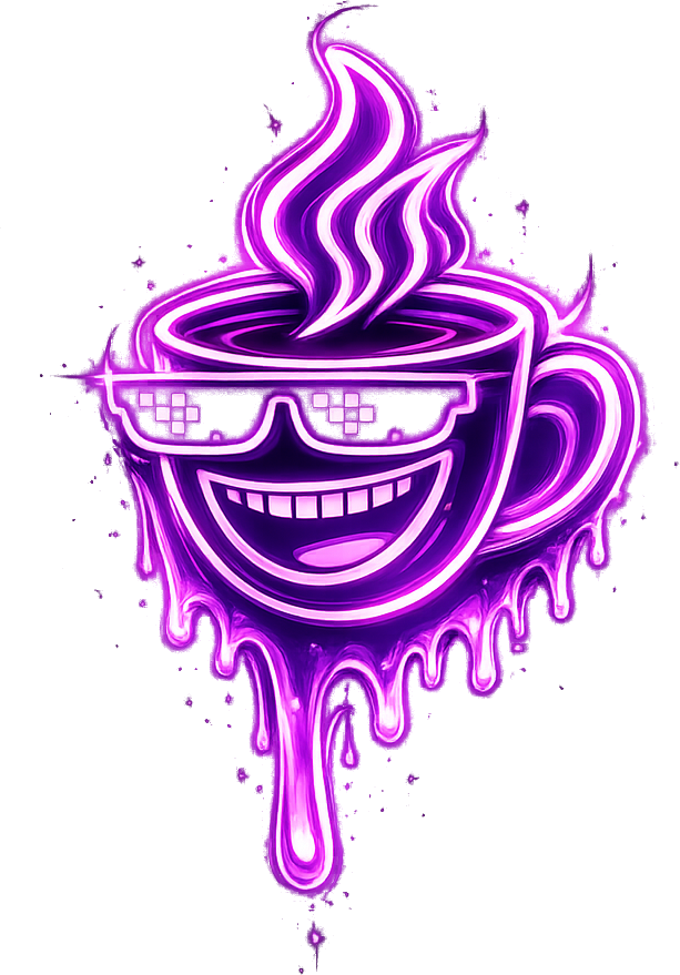 Mascote neon ManoJava